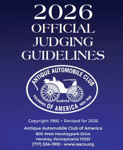 2026 Judging Guidelines