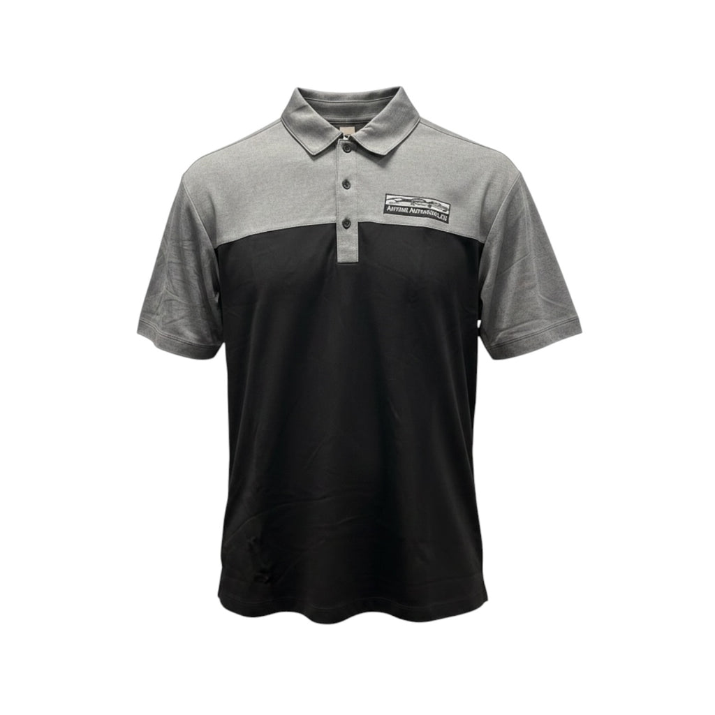 Mens Blocked Polo