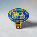 Hard Enamel License Plate Topper