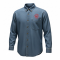 Men's Long Sleeve Denim Judge Shirt