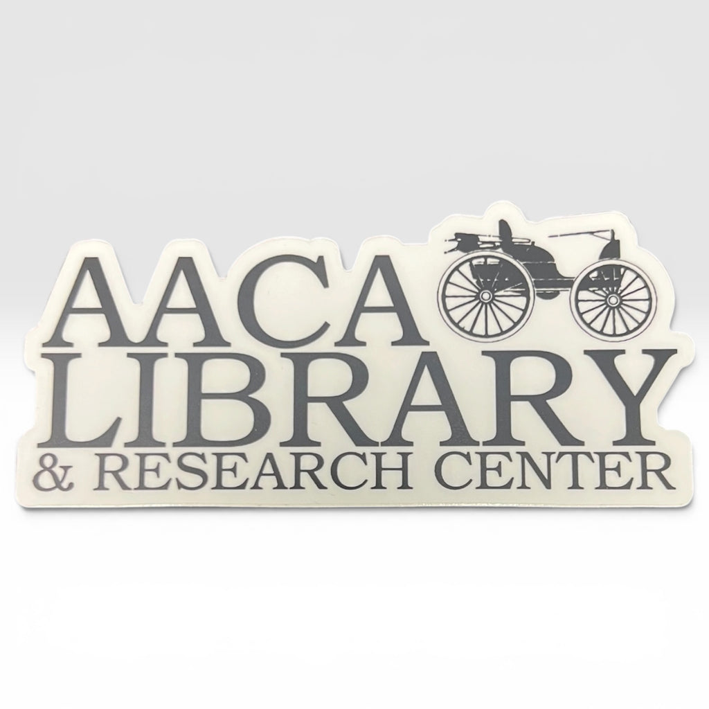 AACA Library & Research Center Sticker 4-Pack