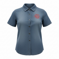 Ladies Short Sleeve Denim Judge Shirt