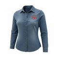 Ladies Long Sleeve Denim Judge Shirt