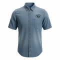 Mens Short Sleeve Denim Shirt