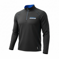 Mens Quarter-Zip Performance Long Sleeve Pullover