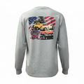 AACA America's 250th Anniversary Hershey Long Sleeve T-Shirt in Gray