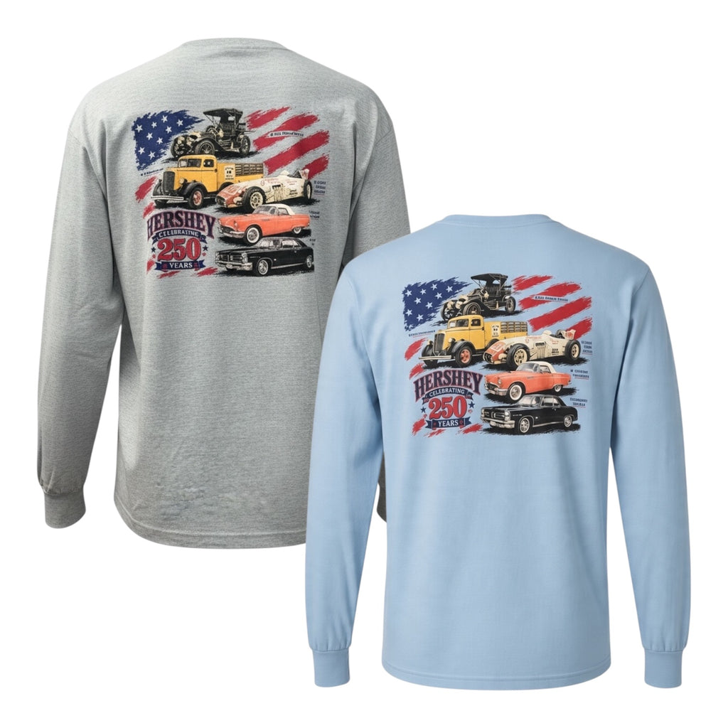 AACA America's 250th Anniversary Hershey Long Sleeve T-Shirt