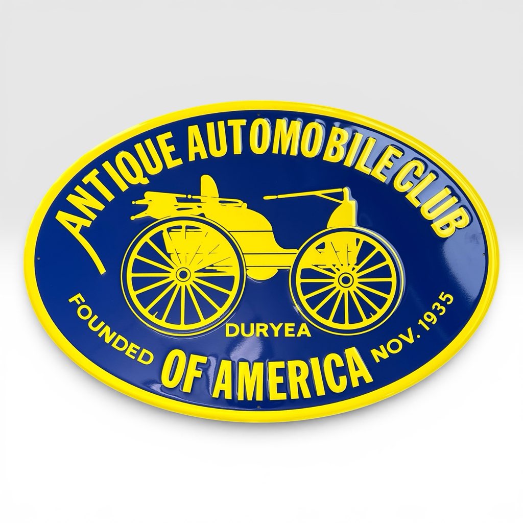 AACA Metal Logo Sign