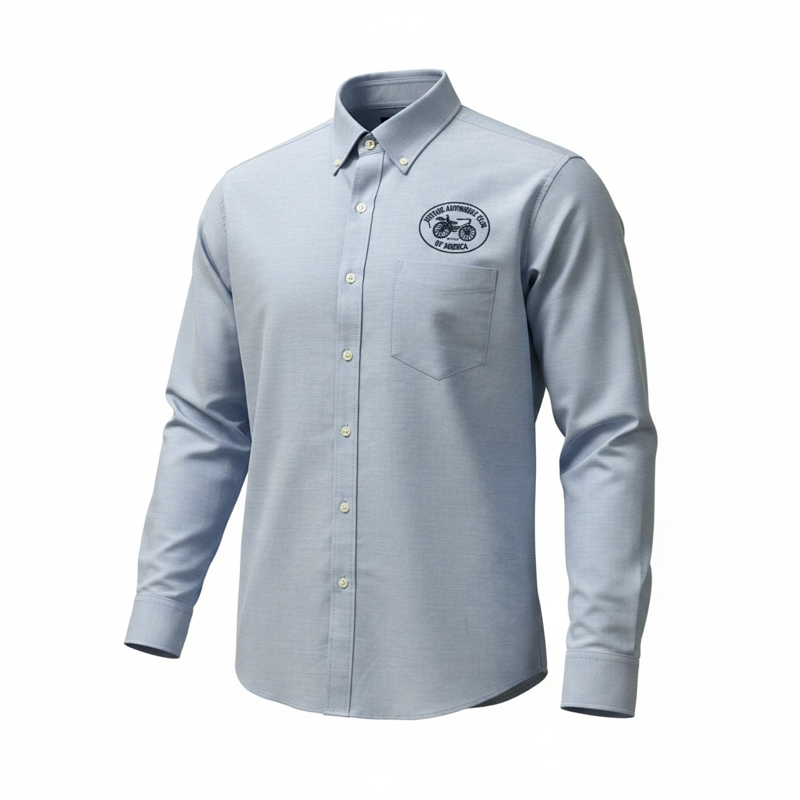 Mens Long Sleeve Oxford Button Down Shirt
