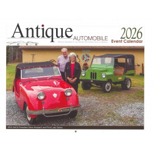 2026 AACA Calendar