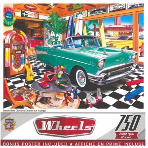 Beach Side Chrome - 750 Piece Puzzle