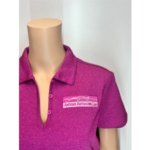 Port Authority® Women's Trace Heather Polo - Berry Heather