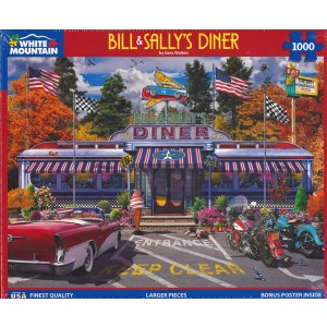 Bill & Sally's Diner - 1000 Piece Puzzle