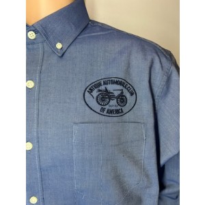 Oxford Long Sleeve Shirt - Dark Blue
