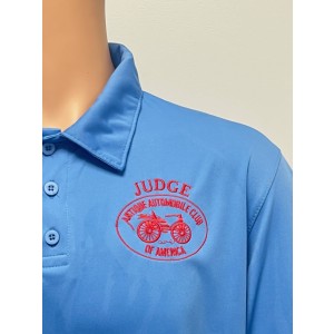 Mens Wicking Judge Polo close up
