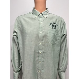 Long Sleeve Oxford Shirt - Green