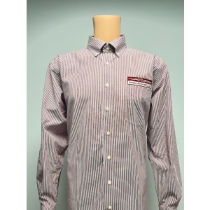 Easy Care Long Sleeve Shirt - Striped