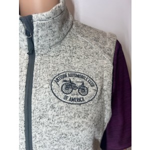 Ladies Sweater Fleece Vest