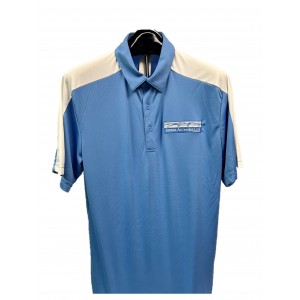 Sky Blue Mens Augusta Sportswear Polo