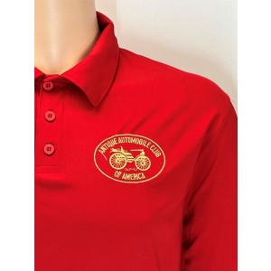 Mens Augusta Sportswear Vital Polo - Red