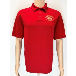 Mens Augusta Sportswear Vital Polo - Red