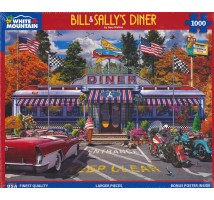 Bill & Sally's Diner - 1000 Piece Puzzle