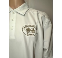 White Mens Augusta Playoff Polo