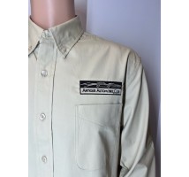Easy Care Long Sleeve Shirt - Khaki