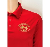 Mens Augusta Sportswear Vital Polo - Red
