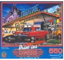Starlite Drive-In - 550 Piece Puzzle